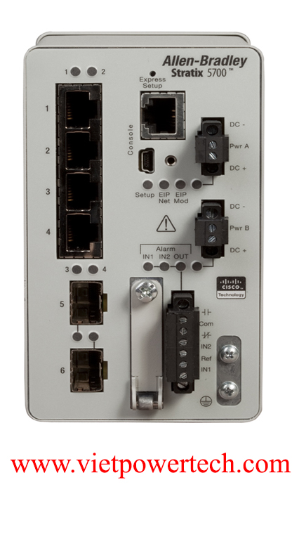 VietpowerTech -Module Stratix 5700 6 Port Managed Switch - Module Stratix 5700 6 cổng kết nối - 1783-BMS06SGA 